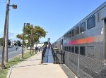 People getting off NJT Train # 4741 at PPB Station